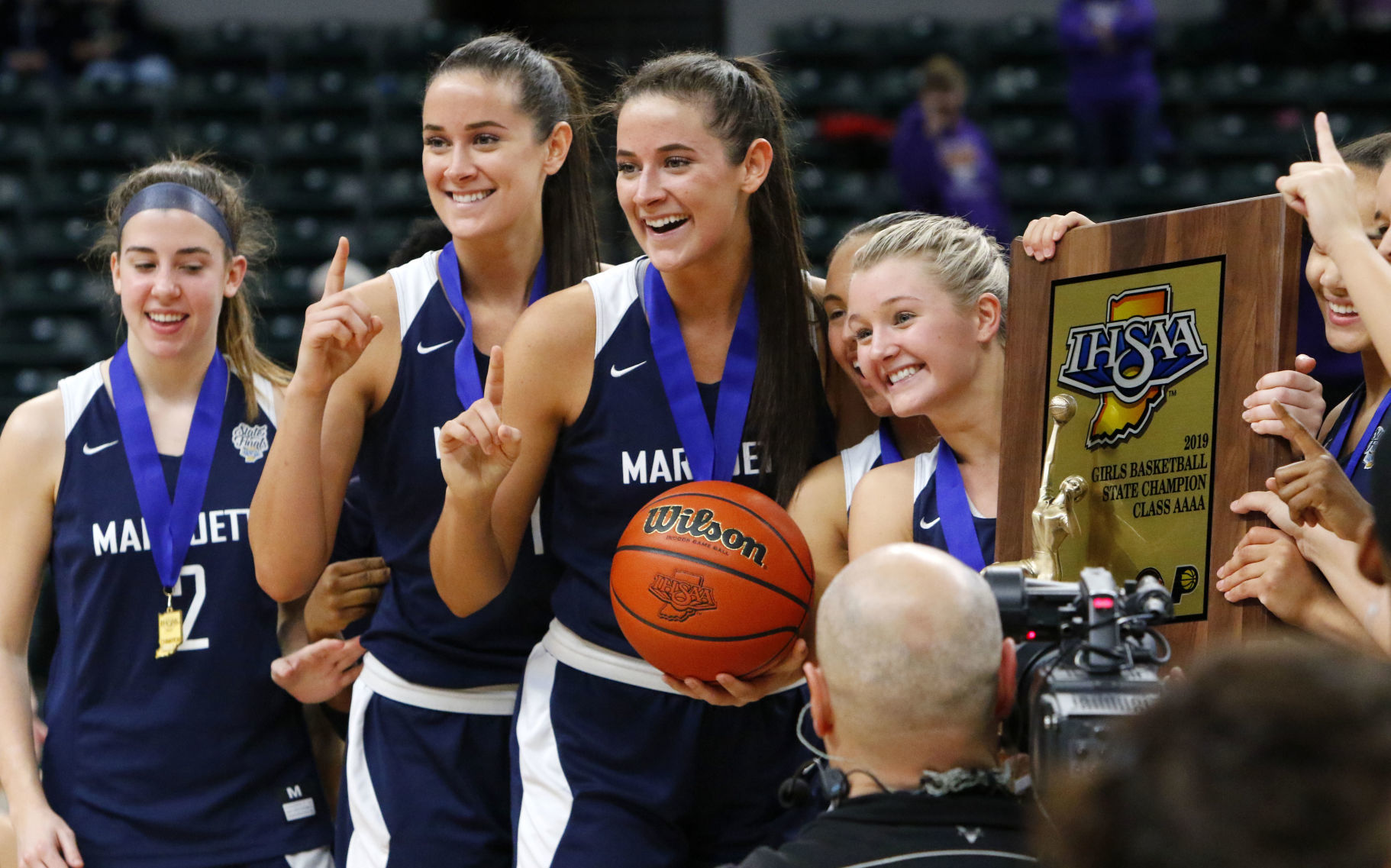 Marquette Catholic vs. Vincennes Rivet in Class A championship